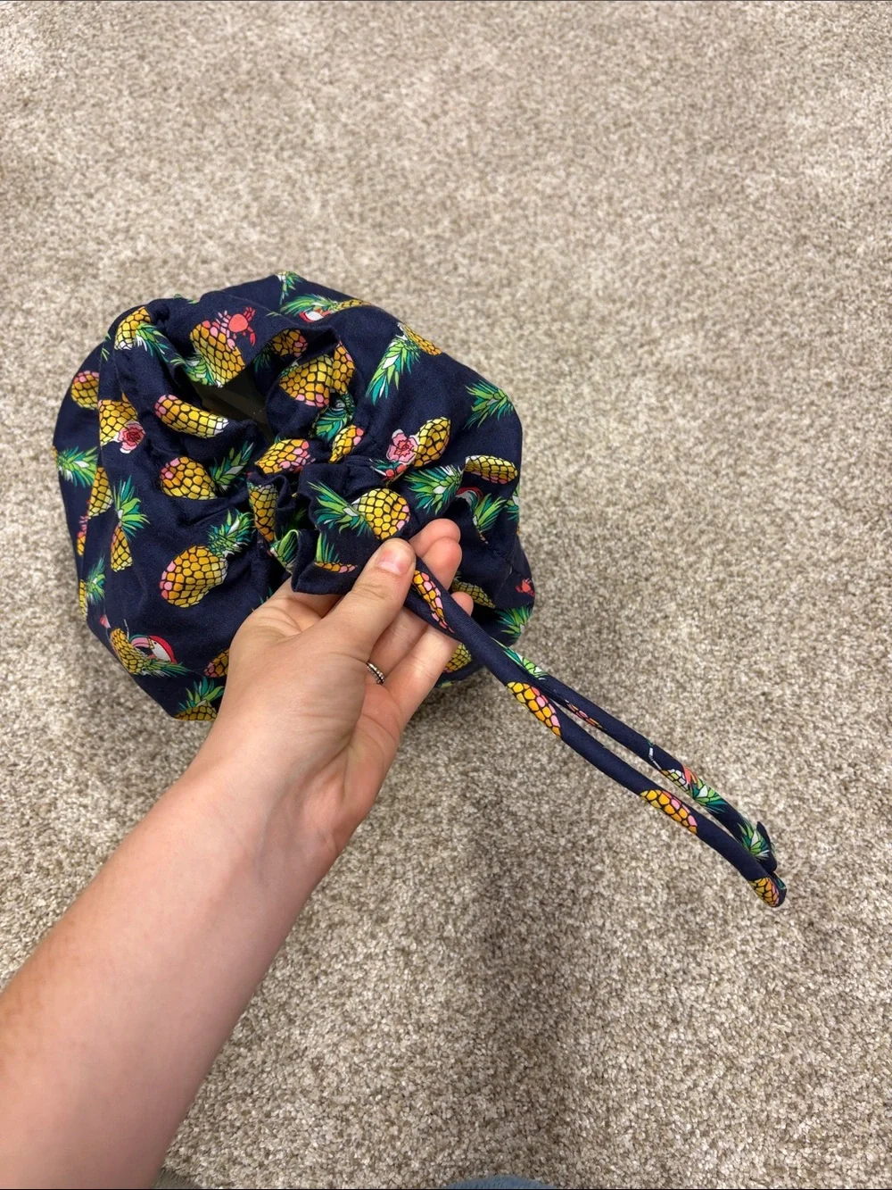 Vera Bradley ditty bag toucan party